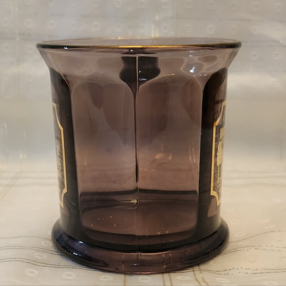 Culver 22K Gold Charleston South Carolina Souvenir Cranberry Glass Mug - Picture 9 of 12